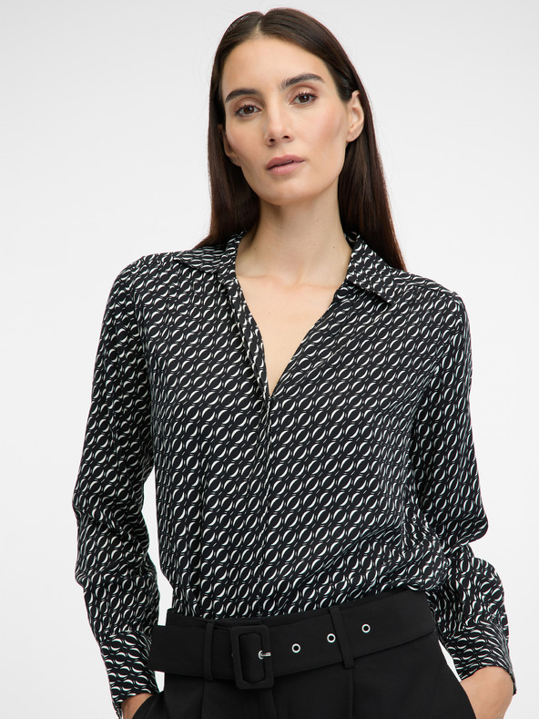 Orsay Tamno siva ženska bluza ORSAY