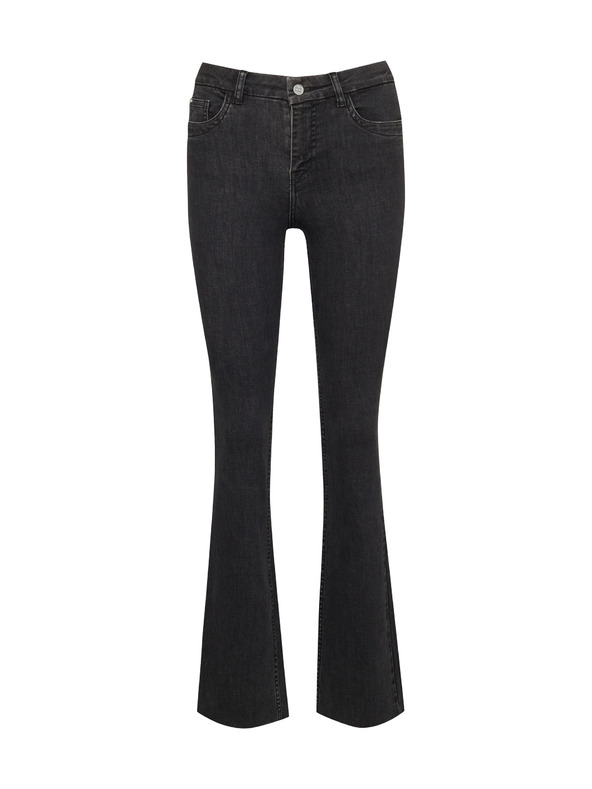 Orsay Crne ženske bootcut traperice ORSAY