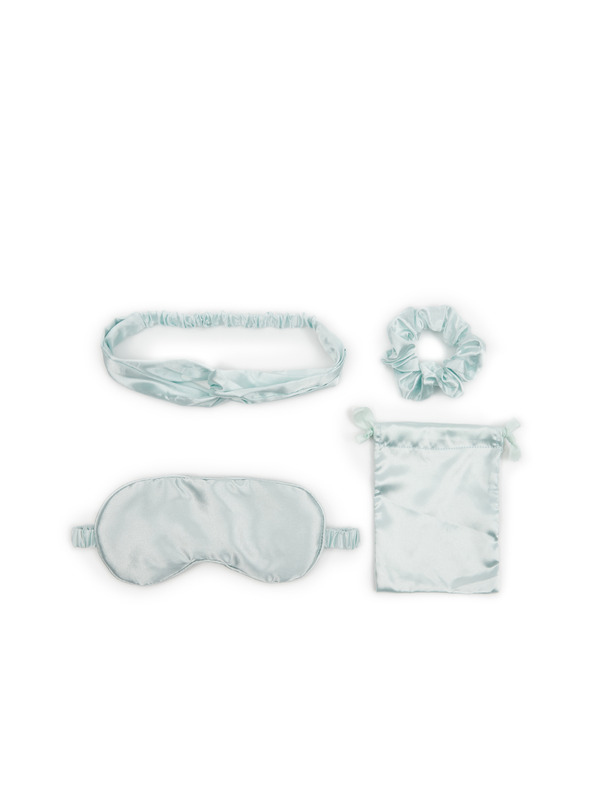 Orsay Plavi ženski set pribora za spavanje u poklon kutiji ORSAY