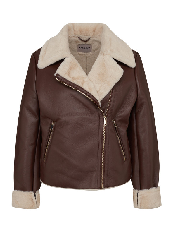 Orsay Smeđa ženska jakna ORSAY