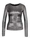 Orsay Srebrna ženska majica dugih rukava ORSAY