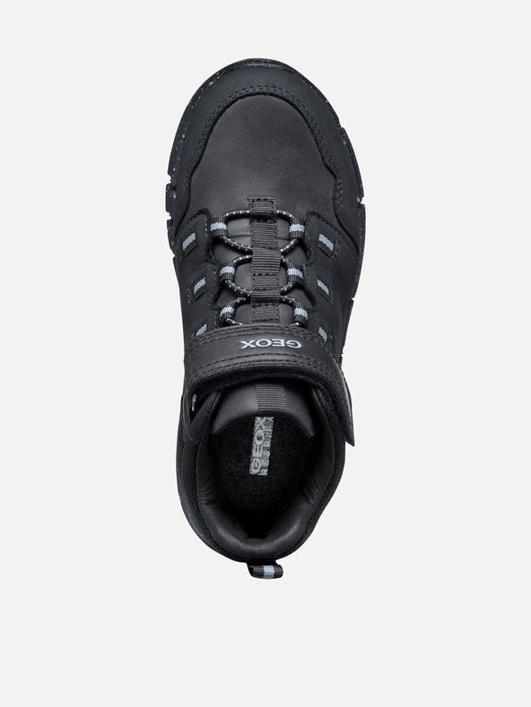 Geox Crna dječja gležnjača Geox Flexyper B Abx
