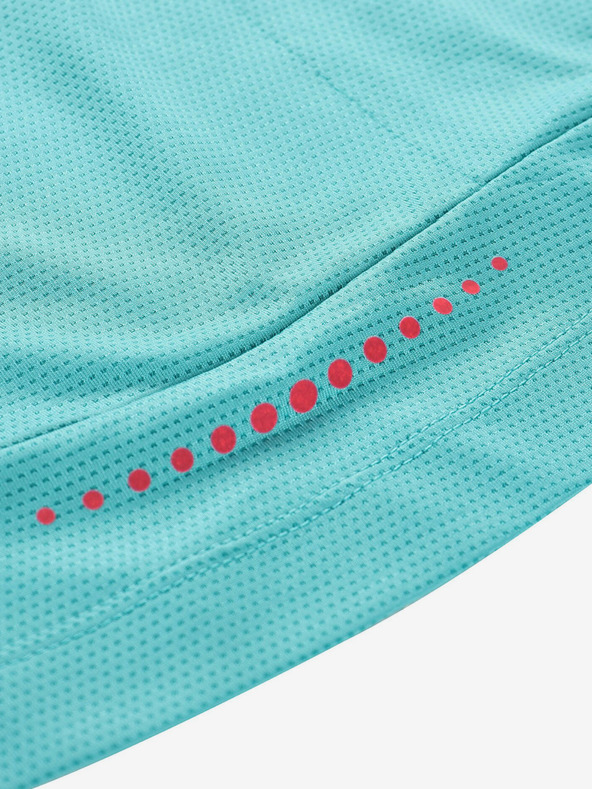 ALPINE PRO Zelena dječačka biciklistička majica Alpine Pro LATTERO koja se brzo suši