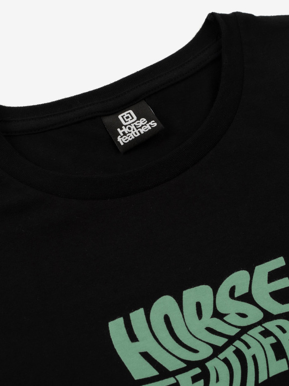 Horsefeathers Dječja majica Glen Horsefeathers - crna