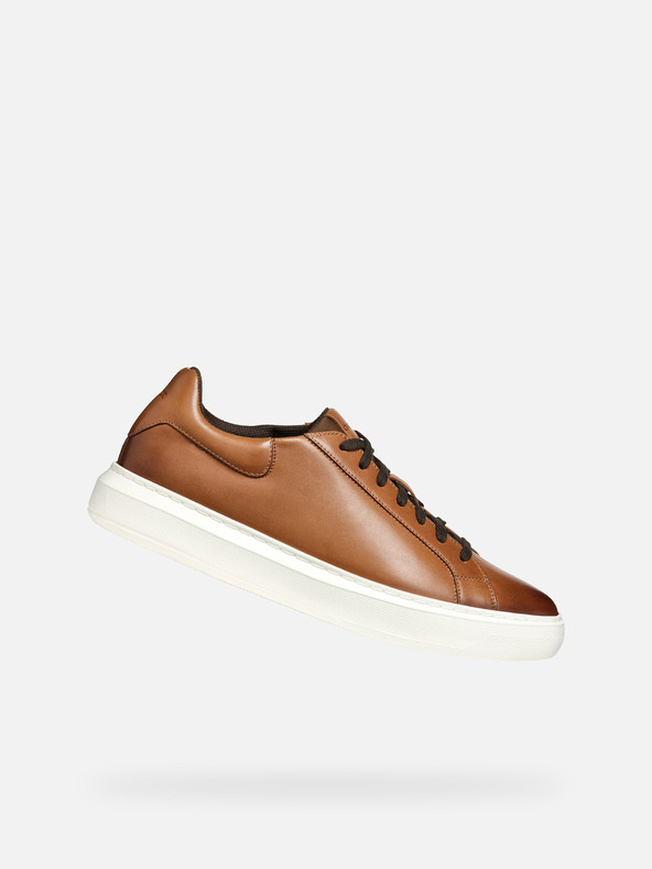 Geox Smeđe muške tenisice Geox Deiven