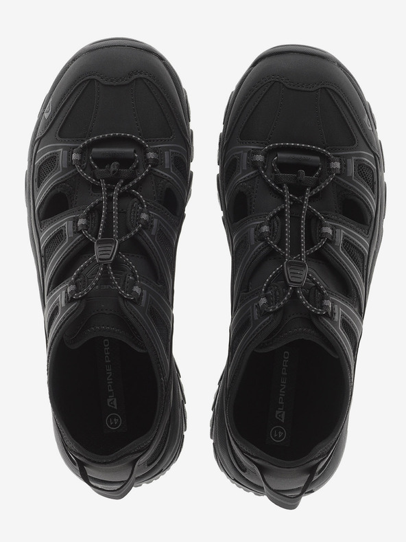 ALPINE PRO Ljetne vanjske sandale s protokom zraka ALPINE PRO NUBRE crne
