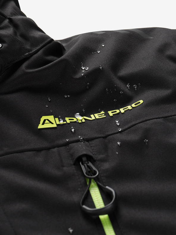 ALPINE PRO Muška skijaška jakna s ptx membranom ALPINE PRO REAM crna