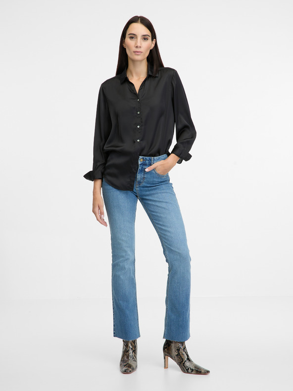 Orsay Crna ženska košulja sa ORSAY kragnom