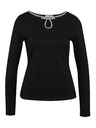 Orsay Crna ženska bluza s dugim rukavima ORSAY