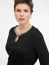 Orsay Crna ženska bluza s dugim rukavima ORSAY