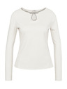 Orsay Krem ženska bluza s dugim rukavima ORSAY