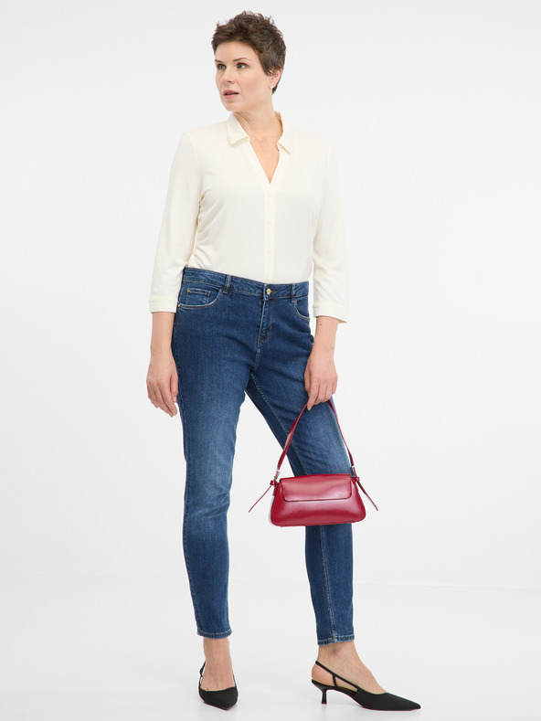 Orsay Krem ženska bluza s ORSAY kragnom