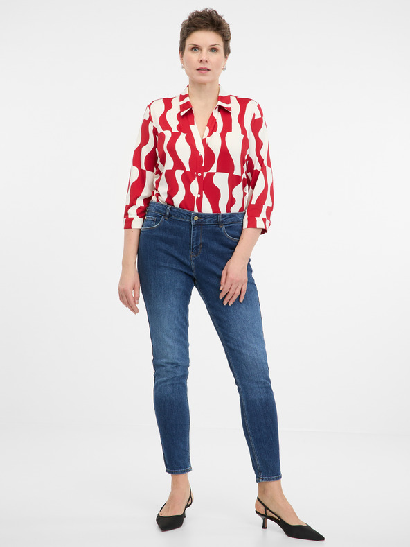 Orsay Crvena ženska bluza sa ORSAY kragnom