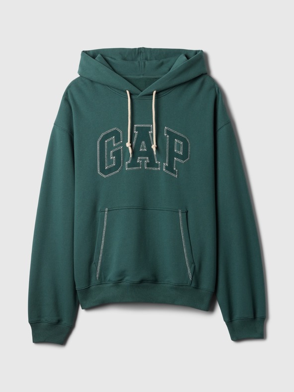 GAP Oversize majica s logotipom Stitch GAP