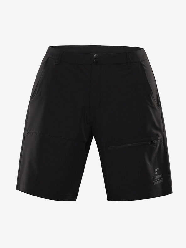 ALPINE PRO Muške softshell kratke hlače ALPINE PRO BAK crne