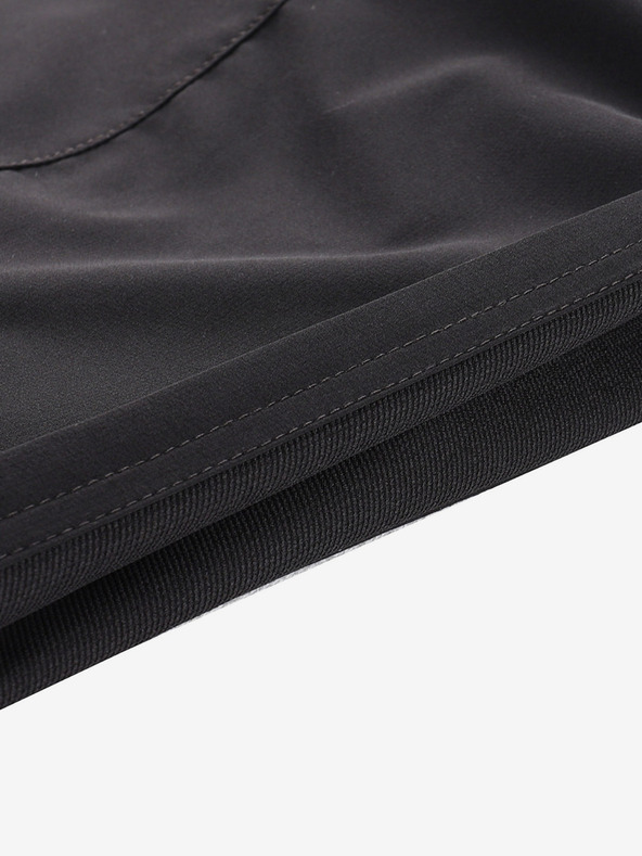 ALPINE PRO Muške softshell kratke hlače ALPINE PRO BAK crne