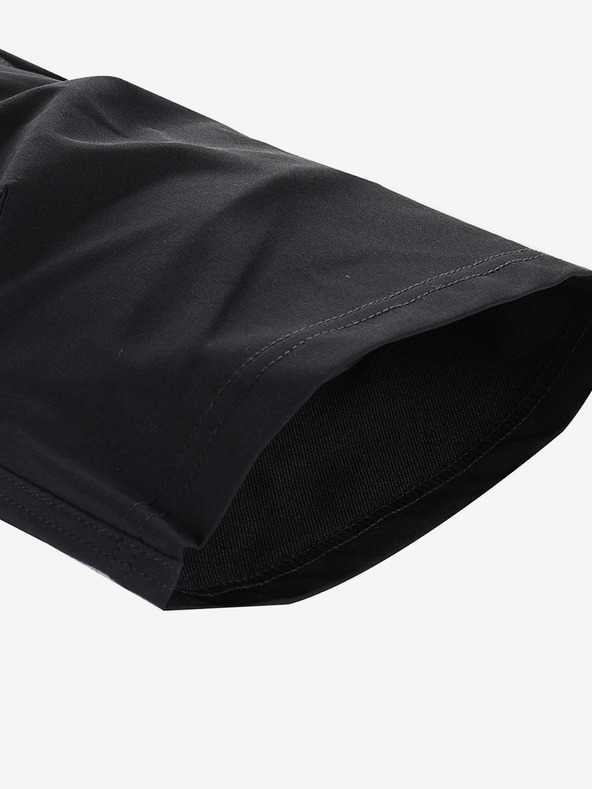 ALPINE PRO Muški softshell kapri ALPINE PRO WEDER crni