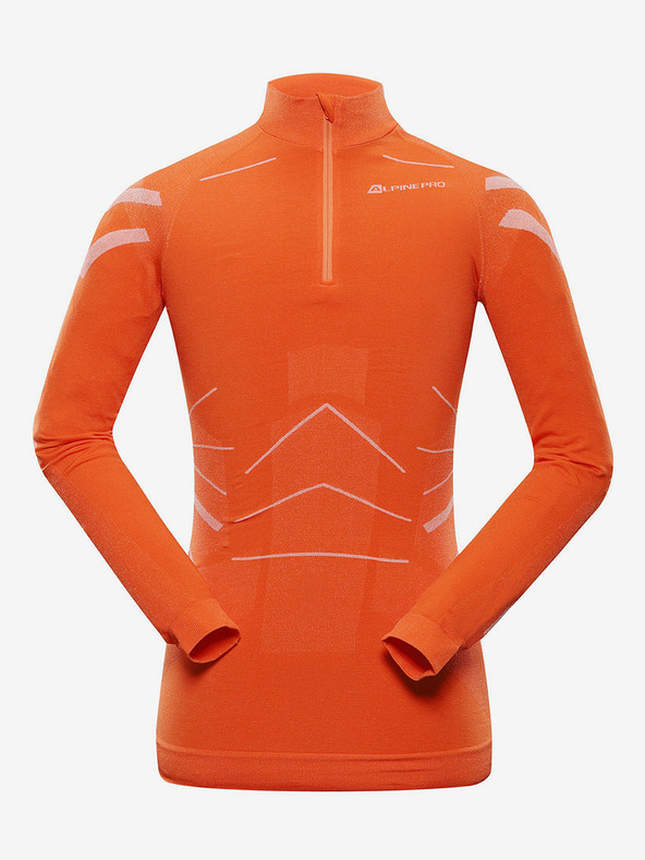 ALPINE PRO Narančasta muška funkcionalna majica ALPINE PRO Lubin
