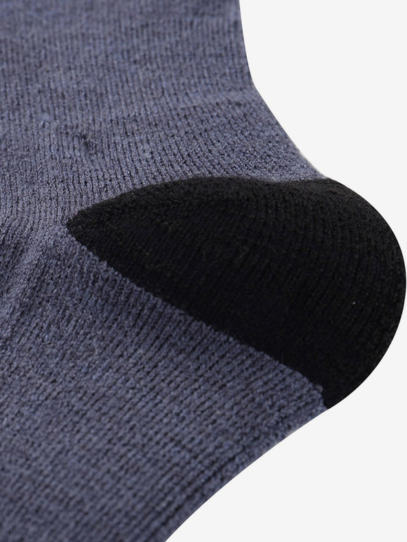 ALPINE PRO Sive ženske čarape od Merino vune ALPINE PRO Phalte