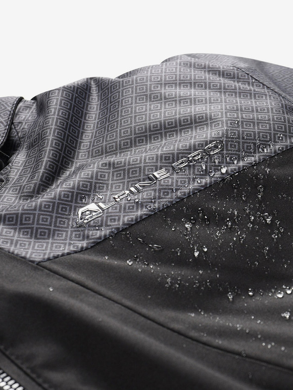 ALPINE PRO Crna ženska skijaška jakna s membranom PTX ALPINE PRO Olada