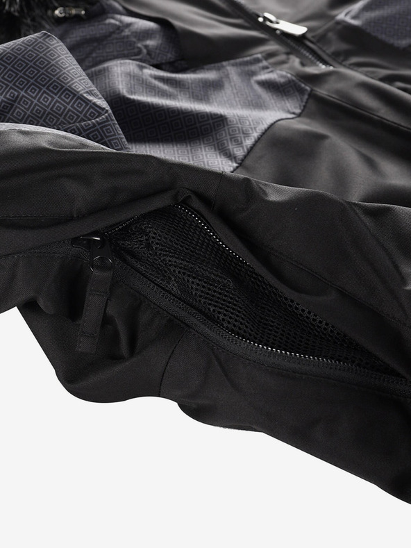 ALPINE PRO Crna ženska skijaška jakna s membranom PTX ALPINE PRO Olada