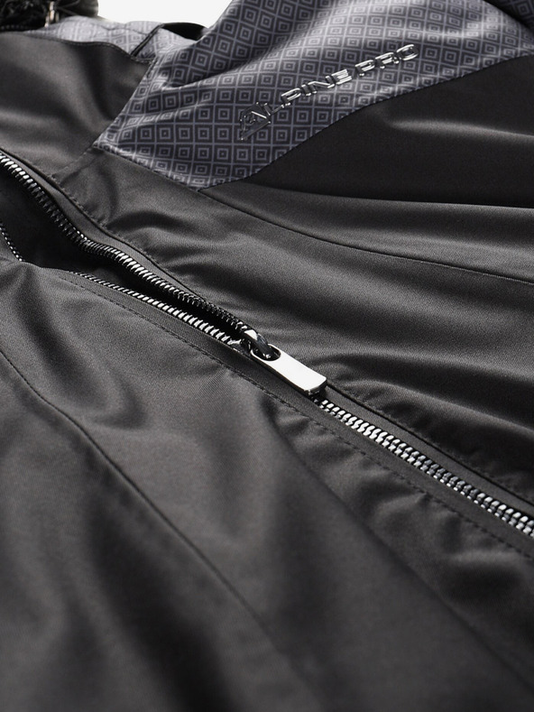 ALPINE PRO Crna ženska skijaška jakna s membranom PTX ALPINE PRO Olada