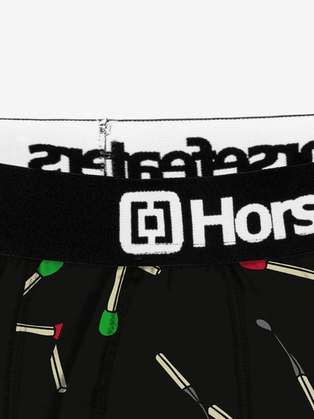Horsefeathers Sidney Horsefeathers bokserice - crne