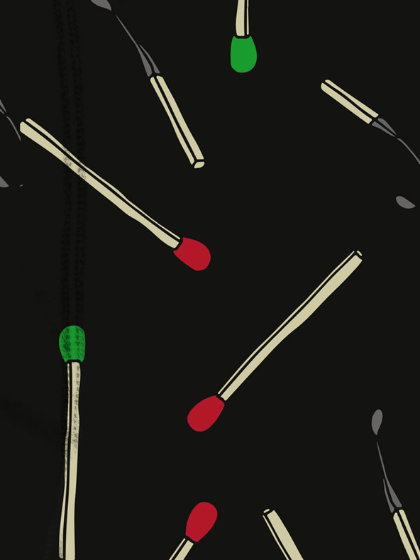 Horsefeathers Sidney Horsefeathers bokserice - crne