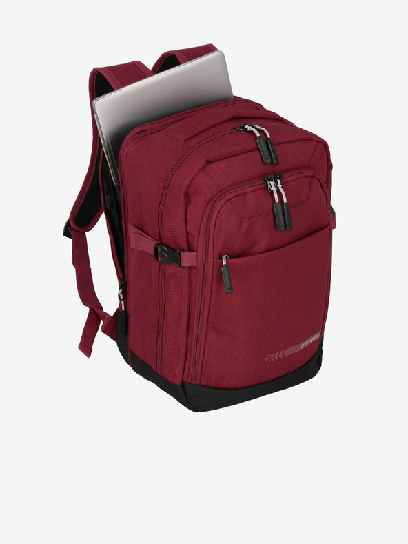 Travelite Kick Off Cabin Backpack Red Ruksak