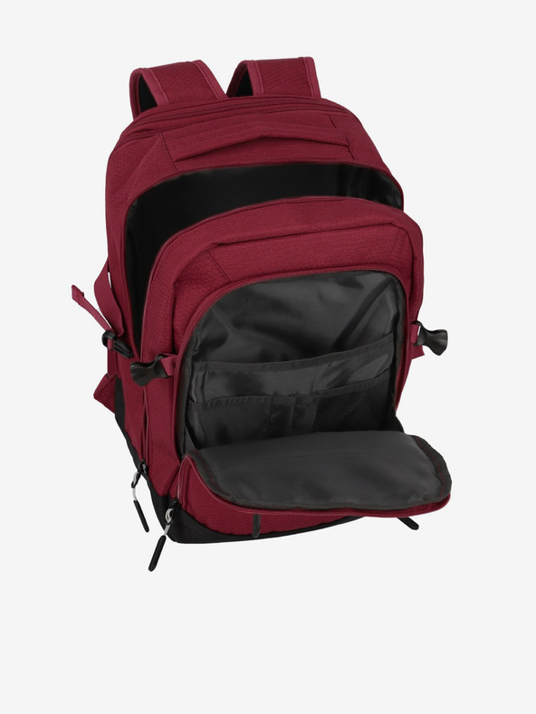 Travelite Kick Off Cabin Backpack Red Ruksak