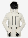 ALPINE PRO Ženska skijaška jakna s membranom ptx snow ALPINE PRO REASA creme