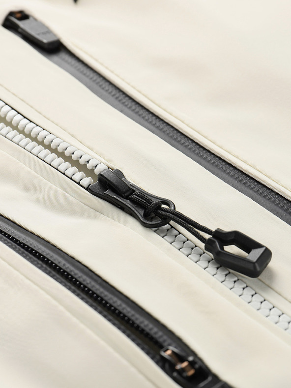 ALPINE PRO Ženska skijaška jakna s membranom ptx snow ALPINE PRO REASA creme