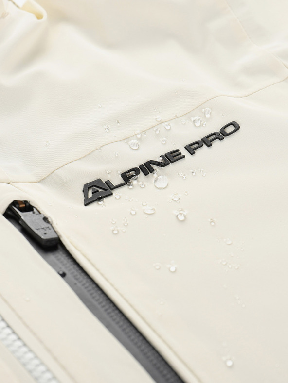 ALPINE PRO Ženska skijaška jakna s membranom ptx snow ALPINE PRO REASA creme