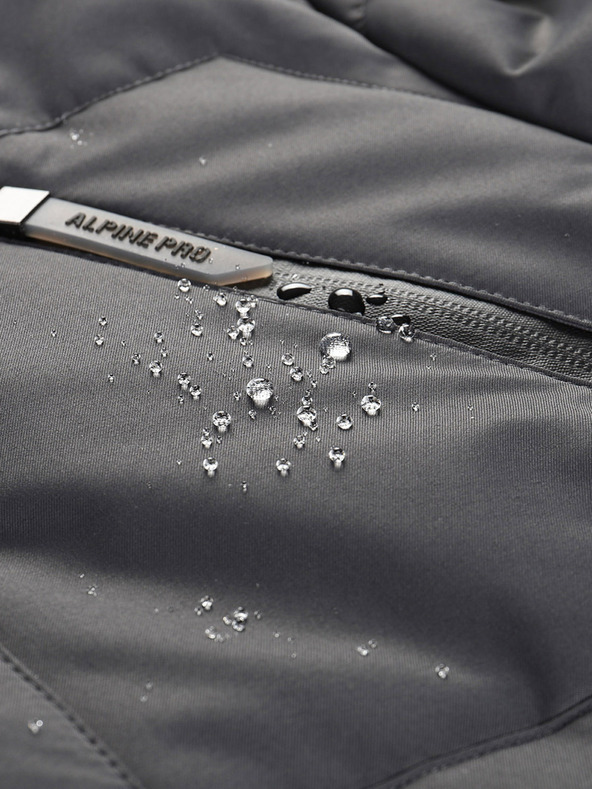 ALPINE PRO Ženska jakna sa ptx membranom ALPINE PRO WERDA dk.true grey