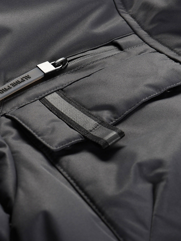 ALPINE PRO Ženska jakna sa ptx membranom ALPINE PRO WERDA dk.true grey