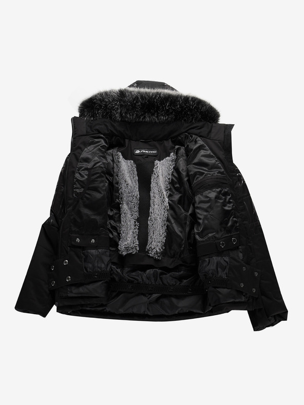 ALPINE PRO Ženska skijaška jakna s membranom ptx snow ALPINE PRO DAMA crna