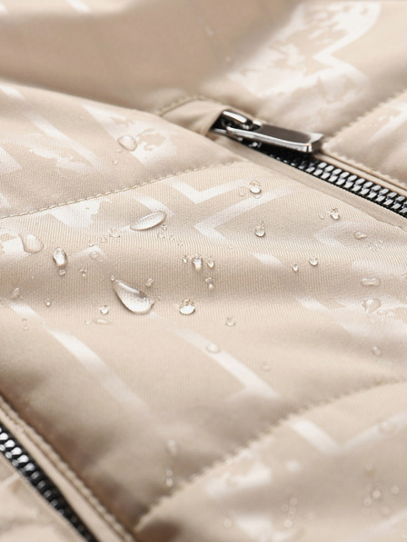 ALPINE PRO Ženska skijaška jakna s membranom ptx snow ALPINE PRO DAMA white pepper