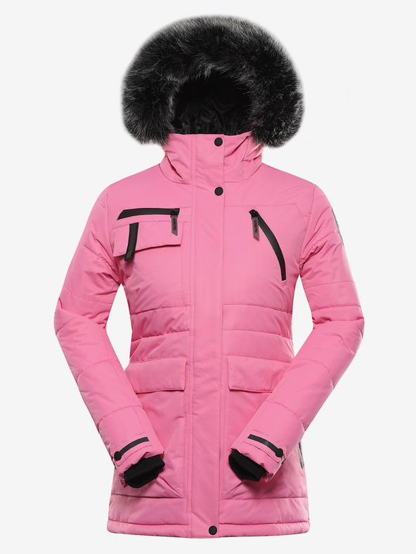 ALPINE PRO Ženska jakna s ptx membranom ALPINE PRO WERDA pink cosmos