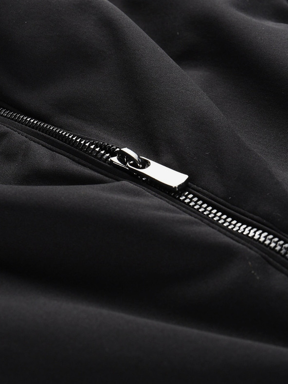 ALPINE PRO Ženske skijaške softshell hlače s membranom ALPINE PRO GERANA crne