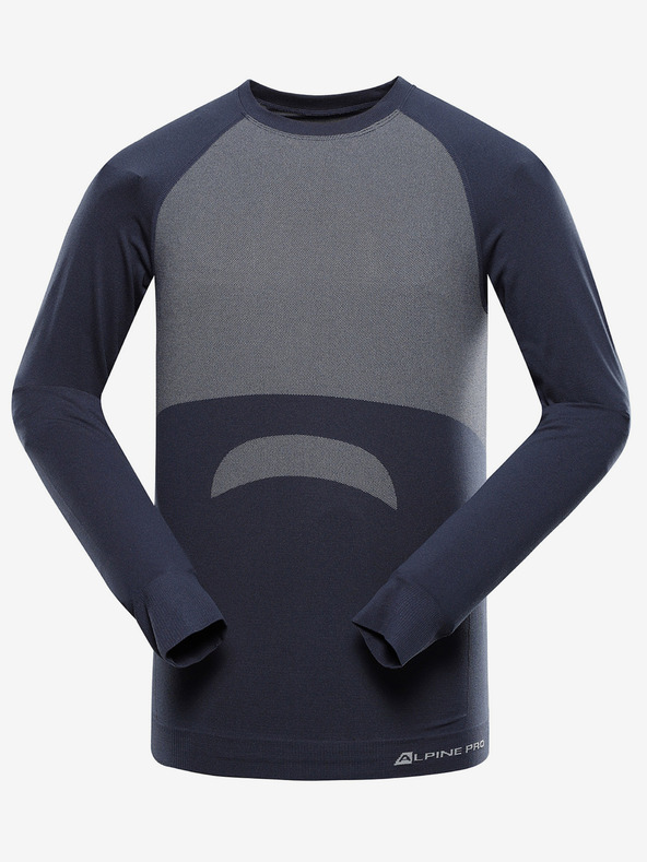 ALPINE PRO Muško funkcionalno donje rublje - T-shirt ALPINE PRO AMBOS raspoloženje indigo