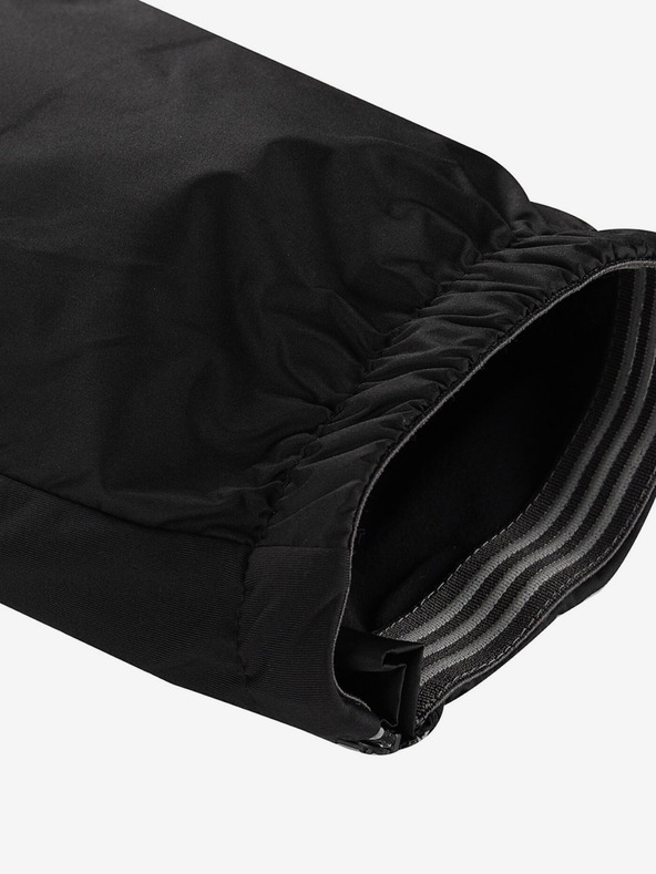 ALPINE PRO Muške brzosušeće hlače s dwr tretmanom ALPINE PRO SAMUL crne