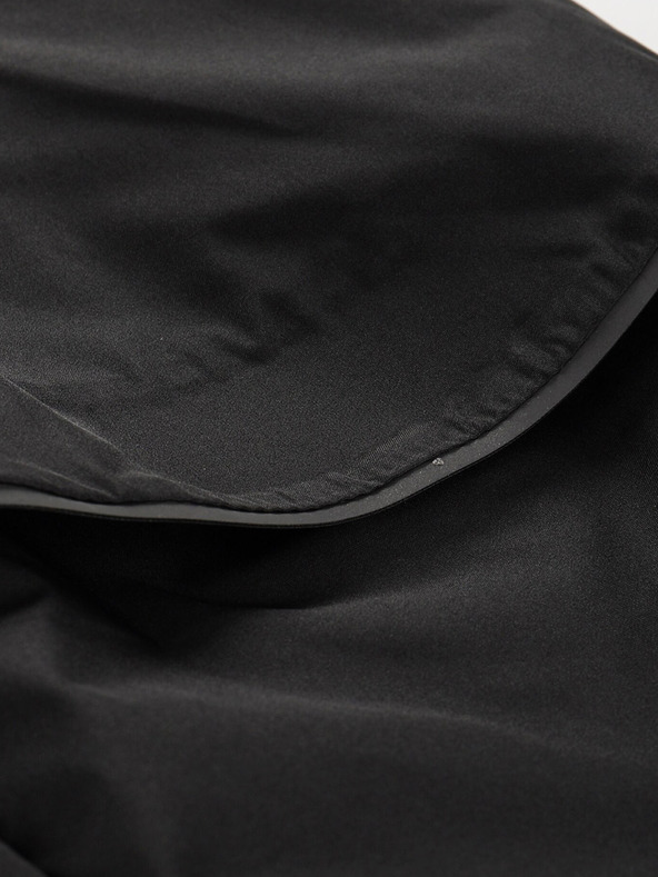 ALPINE PRO Muške brzosušeće hlače s dwr tretmanom ALPINE PRO SAMUL crne