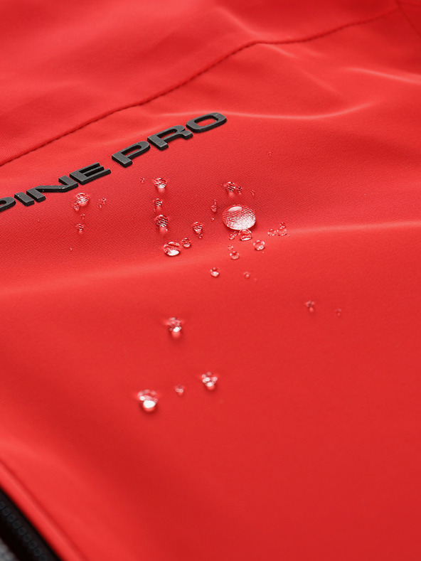 ALPINE PRO Muška skijaška jakna s membranom ptx snow ALPINE PRO REAS olympic crvena