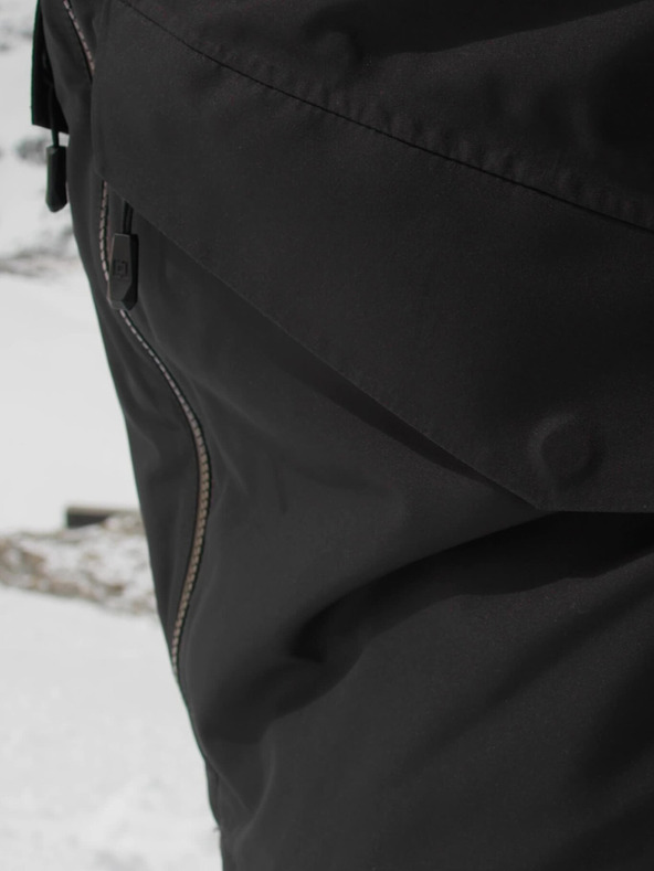 Horsefeathers Jakna Halen II - crno/željezno Horsefeathers