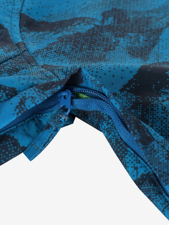 ALPINE PRO Plava dječja softshell jakna s Alpine Pro Ezoro membranom