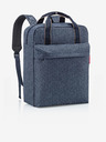 Reisenthel Tamnoplavi muški ruksak Reisenthel Allday Backpack M Herringbone Dark Blue