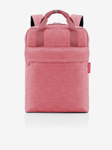 Reisenthel Roza ženski ruksak Reisenthel Allday Backpack M Twist Berry