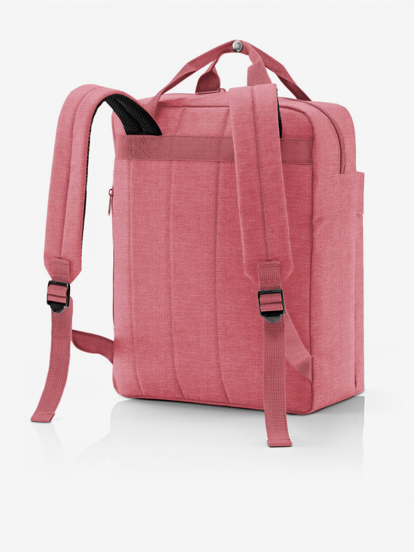 Reisenthel Roza ženski ruksak Reisenthel Allday Backpack M Twist Berry