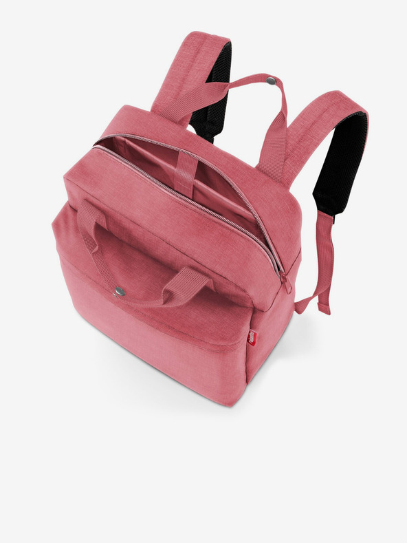 Reisenthel Roza ženski ruksak Reisenthel Allday Backpack M Twist Berry