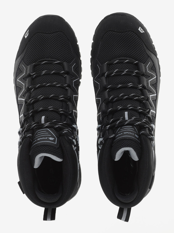 ALPINE PRO Vanjske cipele s funkcionalnom membranom ALPINE PRO GUDERE crne boje